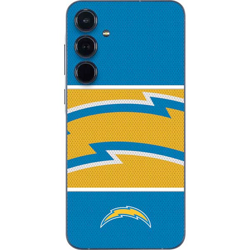 NFL Los Angeles Chargers Zone Block Galaxy A35 5G Skin